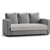PAULATO BY GA.I.CO. PAULATO - Copridivano Impermeabile Antiscivolo - Runner Salvadivano per Cani e Gatti - Lavabile in Lavatrice, Made in Italy - Tortora 63x170 cm 3 Posti