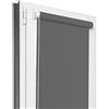 Estika Tenda a rullo oscurante senza forare - 50 x 150 cm - Grafite - per interni, per finestre, tessuto in 6 colori, garantisce privacy, protezione solare