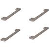 IDOR STORE KIT 4 PEZZI RICAMBIO ASTA ASTE SUPPORTO SCOLAPIATTI 4PZ IN PLASTICA