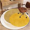 EYZO Tappetino per Sedia da Ufficio, Rotondo 80 cm, Antiscivolo,Sedia Protettiva Multiuso Chair Mats per Pavimenti in Legno Duro e Piastrelle AntiGraffio, Chairmat Tappeto per Sedie da Scrivania