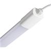 LEDKIA LIGHTING Plafoniera Stagna LED 120cm 36W Batten IP65 per Soggiorno, Cucina 3200K Bianco Caldo