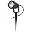 Kovalmax FARETTO LED 5 W PROIETTORE LUCE VERDE DA GIARDINO CON STAFFA PICCHETTO TERRA