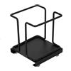 Xuweiung Dispenser per Bicchieri di Carta da Parete, Porta Bicchieri per Ufficio e Casa (nero)