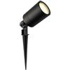 Ledvion - Faretti Esterno Lampade, IP65, 3W, 2700K, 220-240V, Bianco caldo, Con Picchetto, Illuminazione Elettrica da Giardino, Con GU10 Lampadina, Dimmerabile, Impermeabile