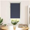 vidaXL Tenda a Rullo Oscurante 44,4 x 100 cm Blu