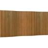 vidaXL Divisorio Ambienti Marrone Larghezza 400 cm Altezza 165 cm in Bambù