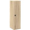 vidaXL Mobile da Bagno con Portarotolo Rovere Sonoma 20,5x22x72 cm, mobiletto portaoggetti per il bagno