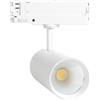 LEDKIA LIGHTING LEDKIA Faretto LED Binario Trifase 30W Carlo CCT Selezionabile Bianco 4000