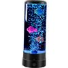 Gitohoni Lampada a forma di pesce bolla per bambini, luce notturna per acquario finto sensoriale con lampade a 16 colori, luci galleggianti in movimento per acquari