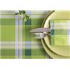 MAQA 250 pezzi tovagliette carta monouso, Tovaglietta americana Verde scozzese 30x40 cm, ideale come sottopiatto