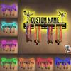 ASD Jewerly Nome personalizzato metallo Taekwondo Medaglia Hanger Holder Display Rack per premi nastri con luce LED, supporto medaglia sport personalizzato per parete, medaglia Hanger Display Award Rack