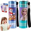 SRV Hub 2 Mini Torce per Bambini, Paw Patrol Torcia per Bambini in Alluminio, Luce Notturna Frozen da 8,7 cm con Cordino Ideale per Leggere, Campeggiare, Camminare, Regalo per Bambini dai 3 Anni in su