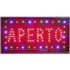 openspaceshop INSEGNA Luminosa INSEGNE Luminose A LED con Scritta Aperto [Classe di efficienza energetica A]