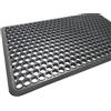 vivi casa ZERBINO in Gomma PVC 40 X 70 cm Antiscivolo Tappeto Esterno Forato Nido d'Ape