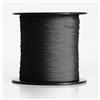 Plisart Corda per tenda plissettata, tenda a rullo e veneziana 0,8 mm - corda di tensione, accessorio (Nero, 40 metri)
