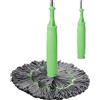 Zankie Disidratato 2 in 1 Mop Twist Autostrizzante Per Pulizia di Pavimenti e Pareti - Rotondo con Rotazione a 360° in Microfibra Ad Asciugatura Rapida