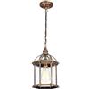 ENTHERONIC Lampada a sospensione per esterni impermeabile IP55 Lampada a sospensione industriale in alluminio vintage Lanterna a sospensione E27 Lampada a sospensione da soffitto in bronzo per fattori