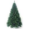 BAKAJI Albero di Natale Super Folto New (TF) Verde Ecologico PVC, Base a Croce in Ferro, Rami innesto ad uncino, Aghi Anti Caduta, Foltissimo (240 cm (1516 rami))