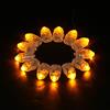 mumisuto 50Pcs LED Balloon Light Mini luci impermeabili Luci a lungo tempo di standby per Lanterna di carta Ballon Decorazioni per feste di matrimonio Uova di Pasqua (giallo)