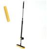 Meridiana Space Mop 4-in-1: Scopa, Lavapavimenti, Lava e Asciuga Pavimenti - Pulizia Efficiente e Veloce, Adatta a Tutti i Tipi di Pavimenti (Space Mop + Ricambio, Nero)