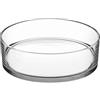 Generico Vaso in vetro diametro 25 Cm Altezza 12Cm