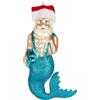 BRUBAKER Tritone - Pallina di Natale in Vetro Dipinto a Mano - Babbo Natale Subacqueo con Six-Pack da 14 cm - Decorazione per Albero di Natale Soffiata a Bocca - Figura Ciondolo Decorativo Divertente