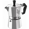 Bialetti Junior Express Caffettiera, Alluminio, Argento, 3 Tazze
