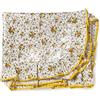 PARAMAISON Tovaglia Plastificata Antimacchia Provenzale 140x170 cm Giallo | Tovaglia Rettangolare Impermeabile da 6 Posti in Cotone e Poliestere, con Ampio Volant, Ideale Per Cucina e Giardino