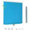 KOOEIN Tende a Rullo oscuranti Retrattile, Tende Parasole, Tende Avvolgibile con Ventose per finestre/Porte, Tende Regolabili, 30-76 cm di Larghezza Tenda Isolamento Termico,Blue-35x125cm/14x49in