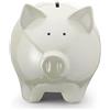 Mousehouse Gifts - White Pig - Salvadanaio piccolo