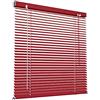 Victoria M. Veneziana in Alluminio, 60 x 220 cm, Rosso Vinaccia Bordeaux, Montabile Senza Fori, Incluse Clip di Fissaggio Klemmfix