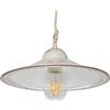 VANNI LAMPADARI - Lampadario a Sospensione Mimosa- Lampadario Camera da Letto in Ceramica- Lampadario Soggiorno Decorato a Mano- Lampadario Cucina- Lampadario Cameretta, 30 cm, Marrone