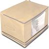 COVER IT - Organizer Armadio - Scatole Per Armadio E Piumone - Beige 60x45x30cm - 2 Pezzi - Contenitori Per Salvaspazio - Contenitore Vestiti - Scatole Per Vestiti Cambio Stagione