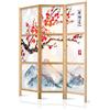 murando - Paravento da Interno 135x172 cm XXL Montagna 3 Pannelli Divisori Stampa Unilaterale su Tela in TNT Separe Divisorio per Ambienti Ufficio Paraventi Decorazioni Legno p-B-0002-z-b