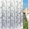 ETNIC ART Pellicola decorativa Vetri (Bamboo, 90 x 200 CM) Protezione Privacy Autoadesiva senza colla Anti UV senza Residui Facile Applicazione Finestre Doccia Aderenza Statica Rimovibile Riutilizzabile