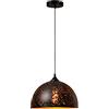TPWEWRX Lampada a sospensione vintage marocchina con Paralume in ferro intagliato lampadario industriale retrò da appendere al soffitto decorazione a mosaico per cucina soggiorno ristorante bar (C)