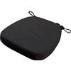 uyeoco Cuscino Per Sedia da Pranzo, Cuscino Sedia Cucina/Ufficio Trapezio in Lino Antiscivolo Con Lacci Cuscino Confortevole Resistente, Facile Da Pulire(#2,43X42X33X8cm)