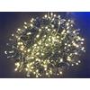 giocoplast Natale 139 21607 Minilucciole 1500 Led Bianco Caldo super luminose per esterno e interno Cavo scuro mt.30 IP44