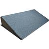 GEEMMA s.r.l. Cuscino ortopedico, cuneo posturale per letto o divano per circolazione sanguigna o reflussi con tessuto anallergico. Cuscino per migliorare la lettura. Poggia schiena letto triangolare 45X120 Cm