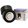 KOMBO HENERGIA - Eagle Eye Faretto LED Orientabile 28W Nero, 2500 Lumen, 4000K, Pan/Tilt 90°-350°, Fascio Regolabile 15°-45°, Design Moderno - Illuminazione da Soffitto o Parete per Interni