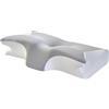 ZVD Cuscino Ortopedico Anti-Russamento per Apnea Notturna,Cuscino Antirussamento,Apnea Notturna,Supporto Cervicale in Memory Foam,Traspirante,per Tutte le Posizioni di Sonno (Grigio seta ghiaccio)