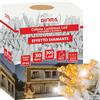 GINMA - Luci Di Natale da Esterno Professionali a Risparmio Energetico e Alta Impermeabilità - Luminarie Natalizie da Esterno (Bianco Caldo DIAMANTE, 30 Metri (300 LED))