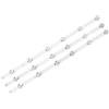 Rtengtunn 3 Pezzi/Set Striscia retroilluminata a LED 6 Barra Luminosa per TV LG 32 32LB5800-UG 32LB5610