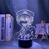 KJsdaADSA Lampada 3D Anime Hanako Kun Luce notturna a LED per la decorazione della stanza Luce notturna Regalo di compleanno Lampada da notte Hanako Kun 16 colori