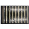 HOME ZEN HOUSEHOLD LINEN TAPPETO BAMBOO LEGNO PASSATOIA ANTISCIVOLO LAVABILE STUOI CORSIA 50x80 cm NERO