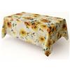 Galeone - Biancheria e Tessuti Tovaglia Cerata Rettangolare - Tovaglia Antimacchia, Impermeabile, Antigraffio | Tela Cerata Interno ed Esterno | Uso Quotidiano - Pulizia Facile - No Stiro - Design Unico | Larghezza Standard 140cm