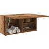 Gecheer Mobile da Bagno Legno Antico 60x25x30 cm in Legno Multistrato