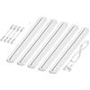 ledscom.de Luce LED sottopensile LIWO 58cm, orientabile, 1080lm ciascuno, bianco Set di 5