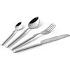 Excelsa Eclipse Servizio Posate 24 Pezzi, Acciaio Inox 18/0