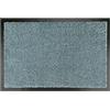 WohnDirect Zerbino Ingresso casa Grigio 70x120 cm - Interno e Esterno, corridoio, tappeti Arredamento casa Moderno, Antiscivolo e Lavaggio, Tappeto Ingresso casa